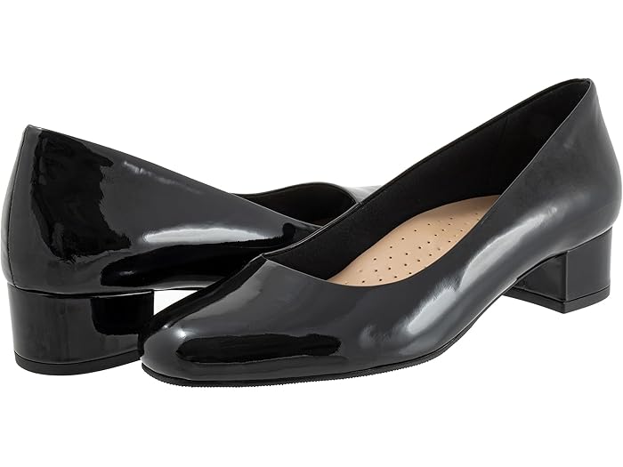() ȥå ǥ ɥ꡼ Trotters women Dream Black Patent