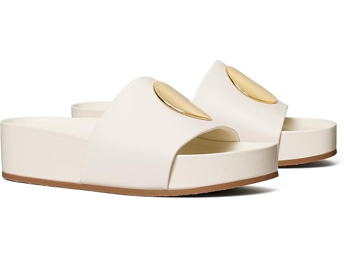 (取寄) トリーバーチ レディース パトス スライド Tory Burch women Patos Slide New Ivory/New Ivory