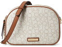 (取寄) カルバンクライン レディース タカラ クロスボディ Calvin Klein women Takara Crossbody Vanilla/Khaki/Caramel(4)
