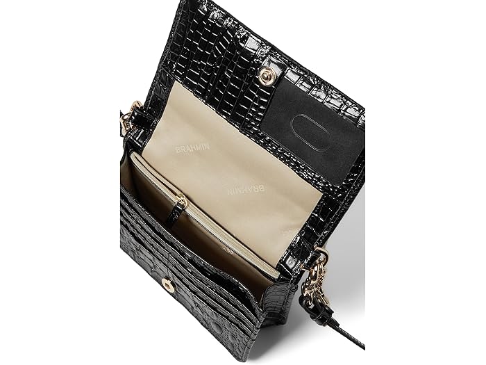 (取寄) ブラーミン レディース メルボルン クロスボディ Brahmin women Melbourne Minuette Crossbody Black