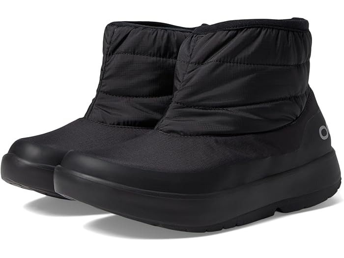 (取寄) ウーフォス レディース ウーエム ブーティ OOFOS women Oomg Bootie Black