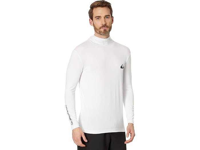 (取寄) クイックシルバー メンズ エブリデイ サーフ ティー パーカー Quiksilver men Everyday Surf Tee Hoodie White