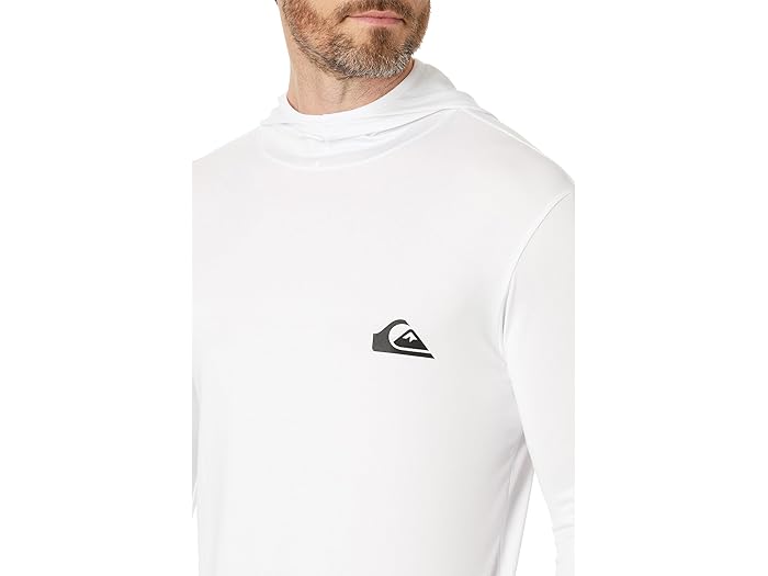 (取寄) クイックシルバー メンズ エブリデイ サーフ ティー パーカー Quiksilver men Everyday Surf Tee Hoodie White