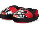 (取寄) ジョズモ ボーイズ ミッキー スリッパ (トドラー/リトル キッド) Josmo boys Mickey Slipper (Toddler/Little Kid) Black/Red