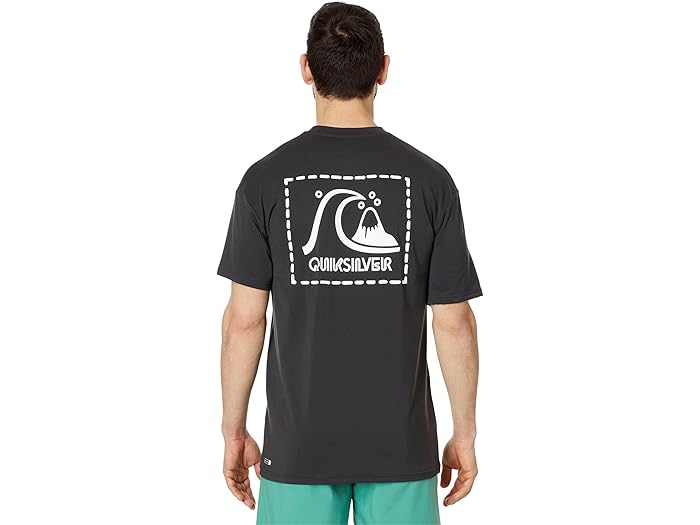 (取寄) クイックシルバー メンズ DNA ショート スリーブ サーフ ティー Quiksilver men DNA Short Sleeve Surf Tee Tarmac