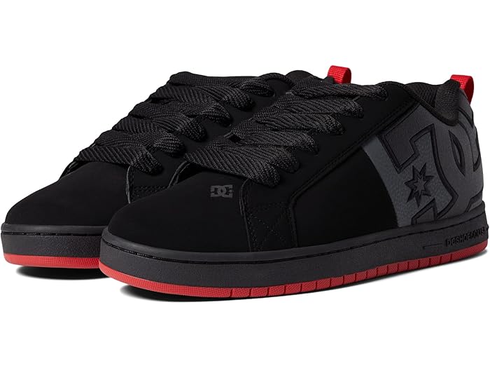 (取寄) DC メンズ コート グラフィック SQ DC men Court Graffik SQ Black/Grey/Red