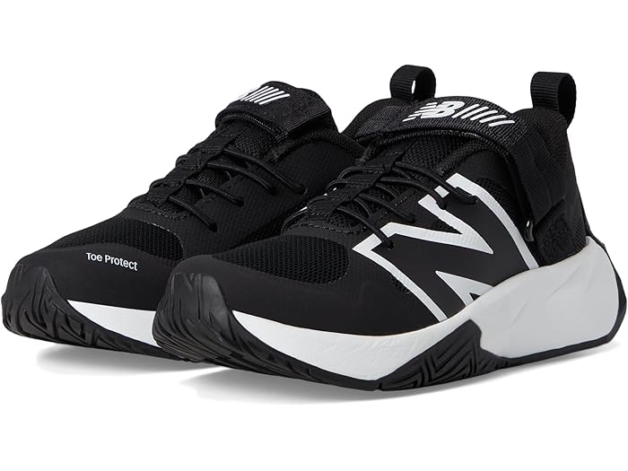 (取寄) ニューバランス スニーカー キッズ フューエルセル プレイ v1 フック-アンド-ループ New Balance Kids kids Fuelcell Play v1 Hook-and-Loop (Little Kid) Black/White