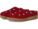 (取寄) ハフリンガー レディース クオリチーニ Haflinger women Cuoricini Red