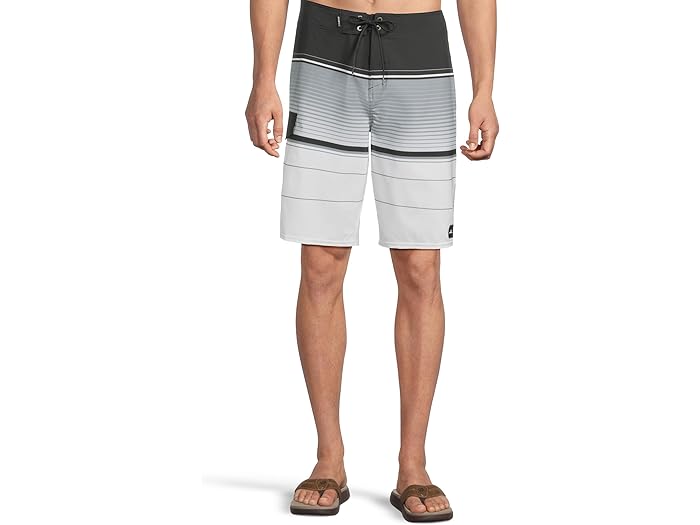 (取寄) オニール メンズ レノックス ストライプ 21 ボードショーツ O'Neill men Lennox Stripe 21 Boardshorts White