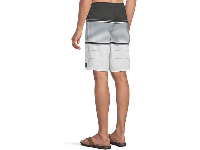 (取寄) オニール メンズ レノックス ストライプ 21 ボードショーツ O'Neill men Lennox Stripe 21 Boardshorts White