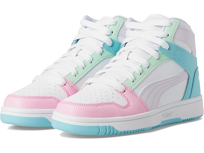 (取寄) プーマ キッズ キッズ リバウンド レイアップ ミッド (ビッグ キッド) PUMA Kids kids Rebound ..