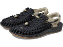 (取寄) キーン メンズ ユニーク KEEN men Uneek Black/Plaza Taupe