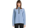 (取寄) エルエルビーン レディース レイクウォッシュド オットマン ニット クオーター スナップ L.L.Bean women Lakewashed Ottoman Knit Quarter Snap Lake Heather(4)