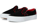 (取寄) バンズ キッズ キッズ クラシック スリッポン (リトル キッド) Vans Kids kids Classic Slip-On (Little Kid) Hearts Black/Red