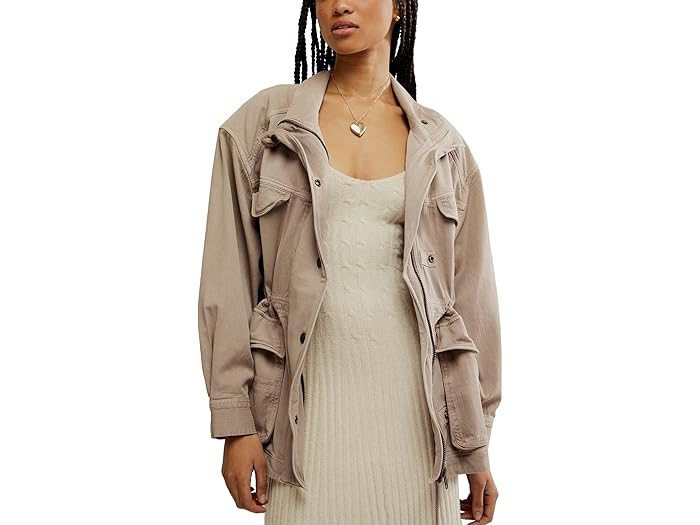 (取寄) フリーピープル レディース アーリヤ ユーティリティ ジャケット Free People women Arya Utility Jacket Cashmere