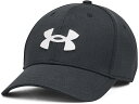 (取寄) アンダーアーマー メンズ ブリッツィング ハット アジャスタブル Under Armour men Blitzing Hat Adjustable Black/White(4)