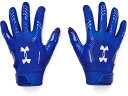 (取寄) アンダーアーマー メンズ F9 ニトロ フットボール グローブ Under Armour men F9 Nitro Football Gloves Royal/Capri/Metallic Silver(4)