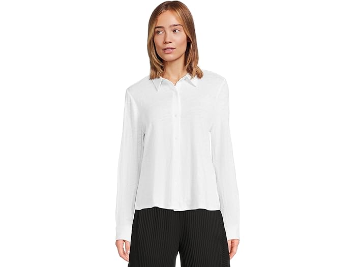 () ꡼ եå㡼 ǥ 饷å 顼  Eileen Fisher women Classic Collar Shirt W...