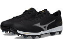 (取寄) ミズノ メンズ ドミナント 4 TPU ベースボール クリーツ Mizuno men Dominant 4 TPU Baseball Cleats Black/White