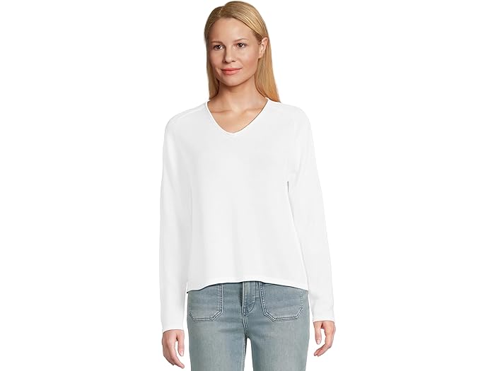 (取寄) アイリーン フィッシャー レディース V-ネック セーター Eileen Fisher women V-Neck Sweater White