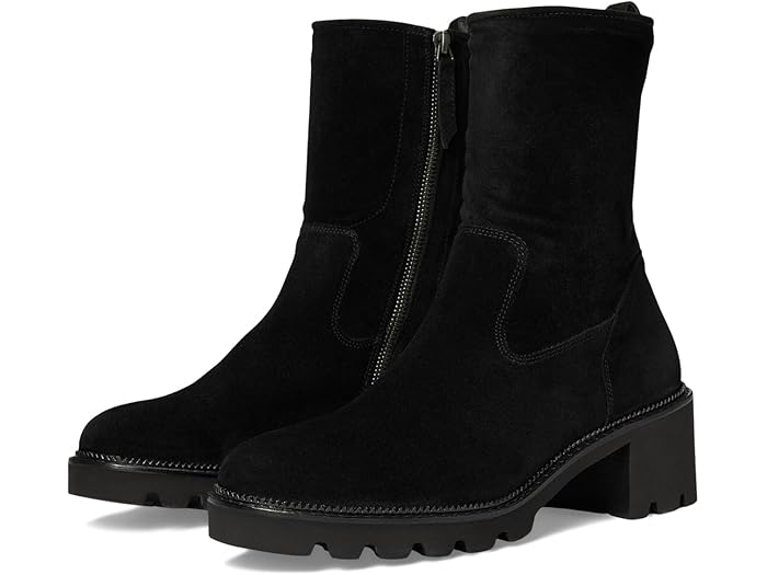 () ݡ륰꡼ ǥ  ֡ Paul Green women Wanda Boot Black Soft Sued...