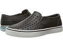(取寄) ネイティブシューズ キッズ キッズ マイルズ スリッポン スニーカー (リトル キッド/ビッグ キッド) Native Shoes Kids kids Miles Slip-On Sneakers (Little Kid/Big Kid) Jiffy Black/Shell White