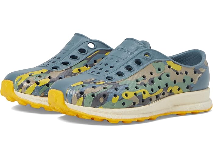 (取寄) ネイティブシューズ キッズ キッズ ロビー シュガーライト プリント (トドラー) Native Shoes Kids kids Robbie Sugarlite Print (Toddler) Weather Grey/Bone White/Freesia Eucamo/Freesia Speckle Rubber