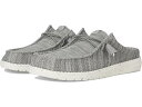 (取寄) ヘイ デュード メンズ ウォーリー スリップ ストレッチ ソックス Hey Dude men Wally Slip Stretch Sox Granite Grey