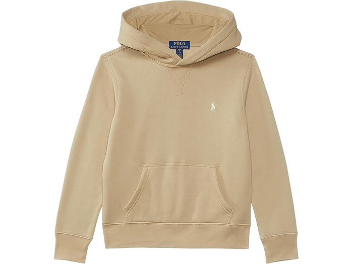 (取寄) ラルフローレン キッズ ボーイズ フリース ブーディ (ビッグ キッズ) Polo Ralph Lauren Kids boys Fleece Hoodie (Big Kids) Classic Khaki/C8135
