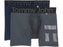 (取寄) トミー ジョン メンズ 360 スポーツ ハンモック ポーチ 4 ボクサー ブリーフ 2-パック Tommy John men 360 Sport Hammock Pouch 4" Boxer Brief 2-Pack Turbulence/Dress Blues