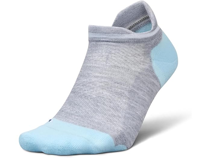 (取寄) フィーチャーズ エリート マックス クッション ノー ショー タブ Feetures Elite Max Cushion No Show Tab Gray Sky