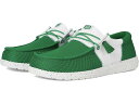 (取寄) ヘイ デュード メンズ ウォーリー トライ バーシティ メッシュ Hey Dude men Wally Tri Varsity Mesh Green/White