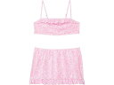 (取寄) リリー ピュリッツァー キッズ ガールズ トファー ビキニ Upf 50+ (トドラー/リトル キッズ/ビッグ キッズ) Lilly Pulitzer Kids girls Topher Bikini Upf 50+ (Toddler/Little Kids/Big Kids) Rousseau Pink Tidepool Treasures Swim(4)