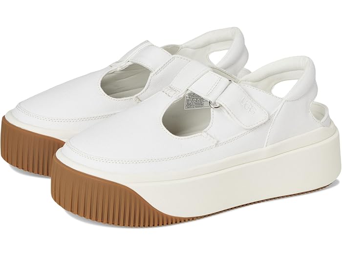 (取寄) アグ レディース イージー-ダジット Tストラップ UGG women EZ-Duzzit T-Strap White