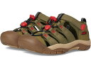 (取寄) キーン キッズ キッズ ニューポート エイチツー (トドラー/リトル キッド/ビッグ キッド) KEEN Kids kids Newport H2 (Toddler/Little Kid/Big Kid) Martini Olive/Aura Orange