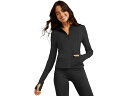 (取寄) ビヨンドヨガ レディース ヘザー リブ モーニング ジョグ パーカー Beyond Yoga women Heather Rib Morning Jog Hoodie Black Heather