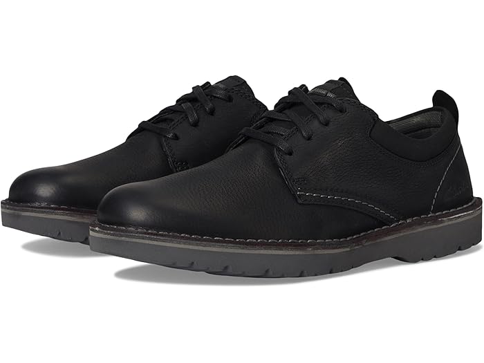 (取寄) クラークス シューズ メンズ ロウ ブラック Clarks men Eastridge Low Black Leather
