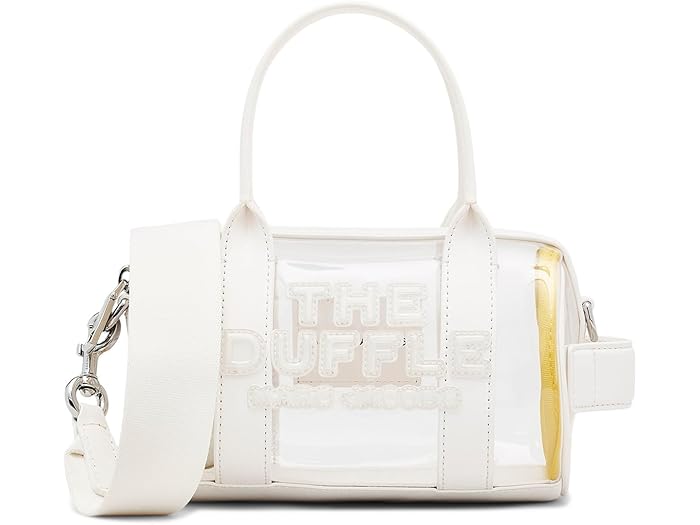 (取寄) マークジェイコブス レディース ザ クリア ミニ ダッフル バッグ Marc Jacobs women The Clear Mini Duffle Bag White