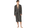 (取寄) エバージェイ メンズ ウィリアム ローブ Eberjey men William Robe Charcoal Heather/Ivory