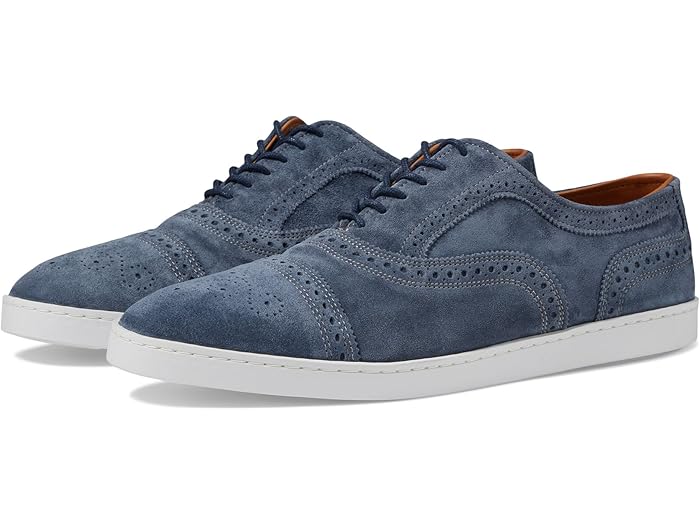 (取寄) アレンエドモンズ メンズ ストランド スニーク キャップ トゥ オックスフォード Allen Edmonds men Strand Sneak Cap Toe Oxfords Denim Suede