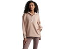 (取寄) バーリー レディース ウォーレス ハーフ ジップ フリース Varley women Wallace Half Zip Fleece Blush Tan(4)