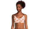 (取寄) ミーアンディーズ レディース フィール フリー ルーシュド ブラレット MeUndies women Feel Free Ruched Bralette Kiss My Peach