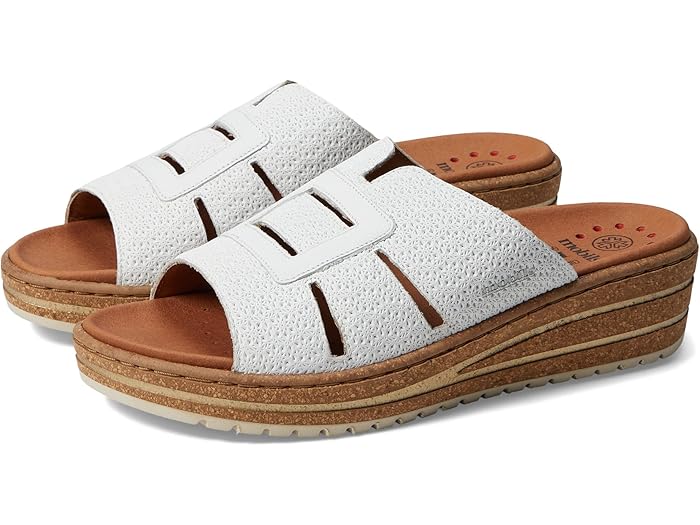 (取寄) メフィスト レディース ロミー Mephisto women Romee White Diamond Leather