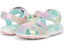 (取寄) シーカイラン ガールズ ペイリー リ (トドラー/リトル キッド) See Kai Run girls Paley II (Toddler/Little Kid) Silver Rainbow