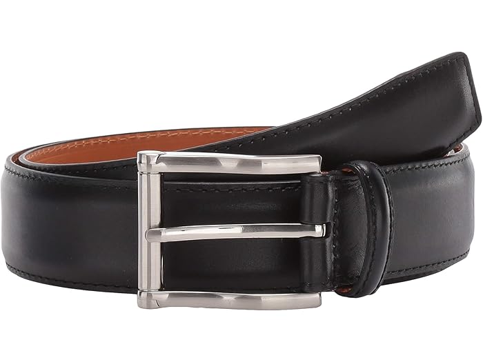 () ޥʡ  ܥ ˥å ٥ Magnanni men Carbon Cognac Belt Black