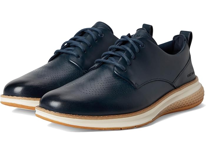 (取寄) コールハーン メンズ オリジナルグランド エナジー ウィーブ プレーン トゥ オックスフォード Cole Haan men Originalgrand Energy Weave Plain Toe Oxford Navy Blazer/Ivory/Dark Gum