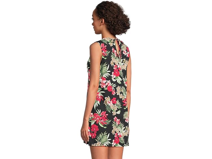 (取寄) トミーバハマ レディース リリー キャット スプリット ネック ロンパー Tommy Bahama women Lily Cat Split Neck Romper Black