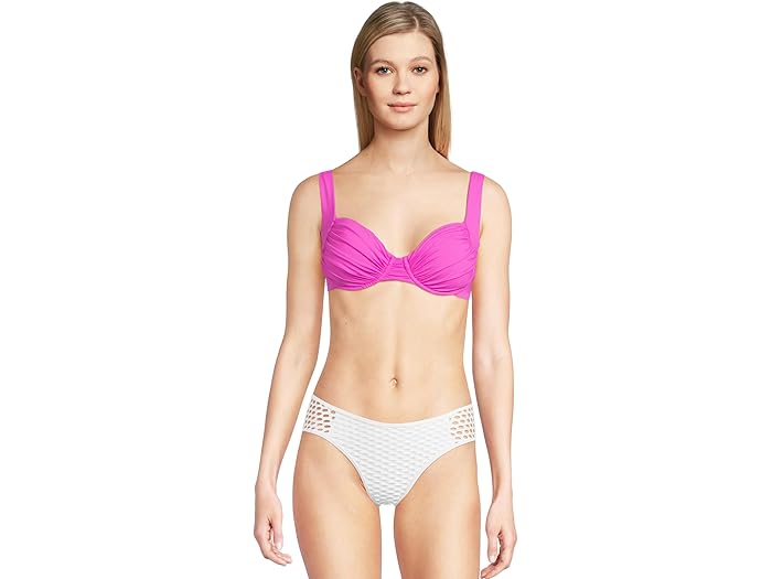 (取寄) ベッカ レディース カラー コード フランチェスカ マルチ ウェイ アンダーワイヤー ブラ トップ BECCA women Color Code Francesca Multi Way Underwire Bra Top Azalea