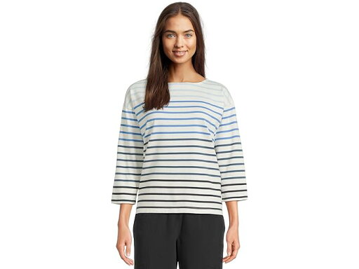 (取寄) エルエルビーン レディース ヘリテージ マリナー ボートネック 3/4 スリーブ ストライプ L.L.Bean women Heritage Mariner Boatneck 3/4 Sleeve Stripe Blue Ombre (取寄) エルエルビーン レディース ヘリテージ マリナー ボートネック 3/4 スリーブ ストライプ L.L.Bean women Heritage Mariner Boatneck 3/4 Sleeve Stripe Blue Ombre