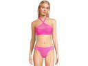 (取寄) ベッカ レディース キャストアウェイ カイア テクスチャー ハイ ネック トップ BECCA women Castaway Kaia Textured High Neck Top Azalea